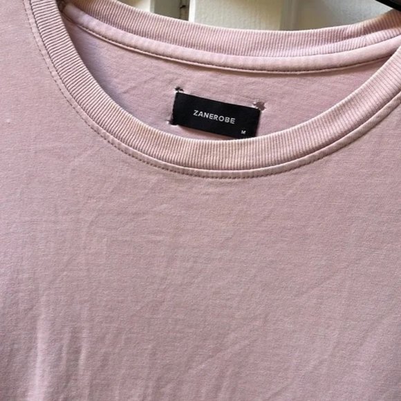 WELL WORN Zanerobe Flintlock Short Sleeve - Pink - Size: M - Picture 2 of 5